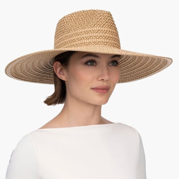 Eric Javits Sea La Vie Hat in Peanut - Picture 1 of 3